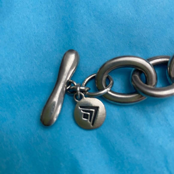 7” sterling silver Silpada vintage link bracelet - Picture 1 of 3